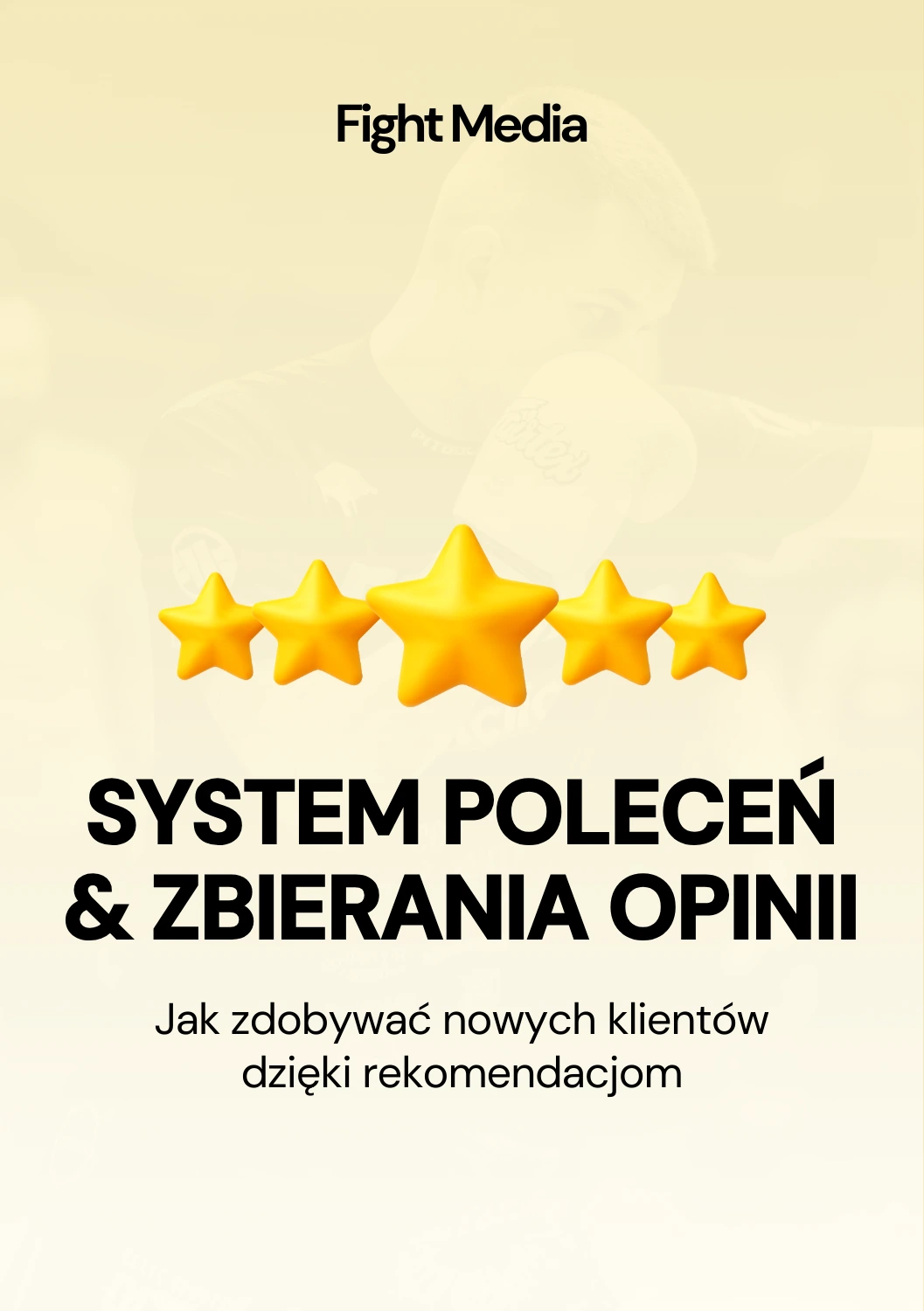System poleceń i opinii pomagający trenerowi sportów walki zdobywać nowych klientów